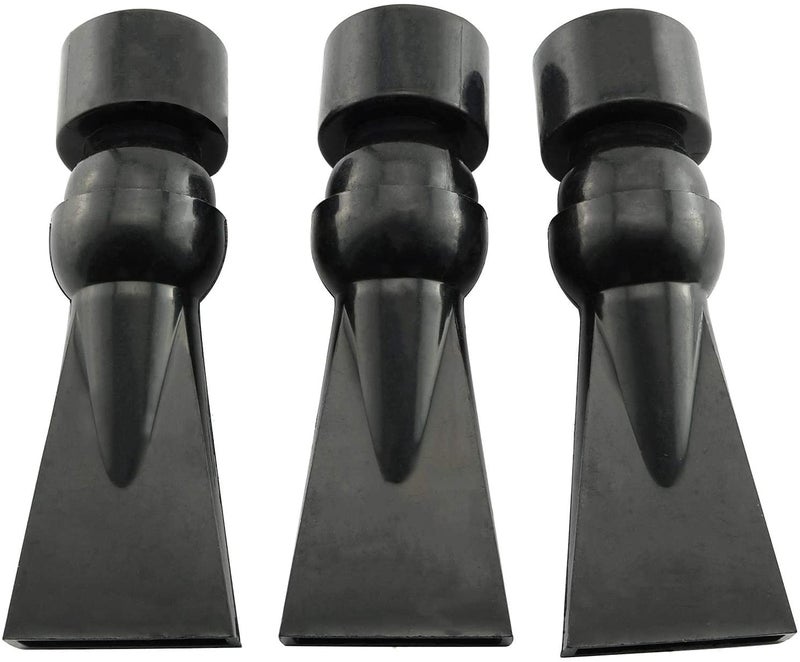 Longdex Aquarium Water Outlet 3PCS Black Fish Tank Duckbill Nozzle Free Rotate Outflow Pump Tank End Pipe - Image 3